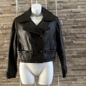 Leather jacket